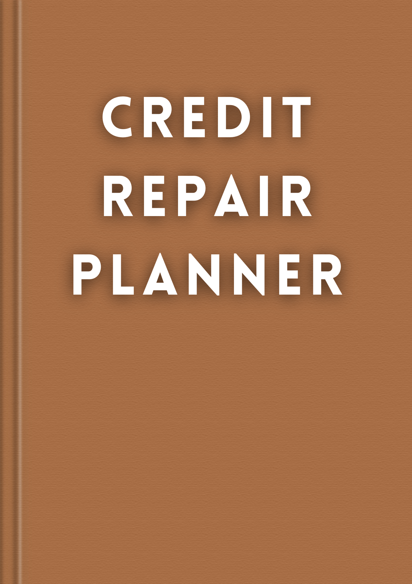 Credit Repair Planner