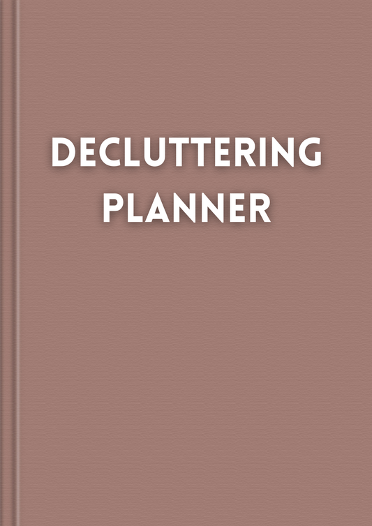 Decluttering Planner