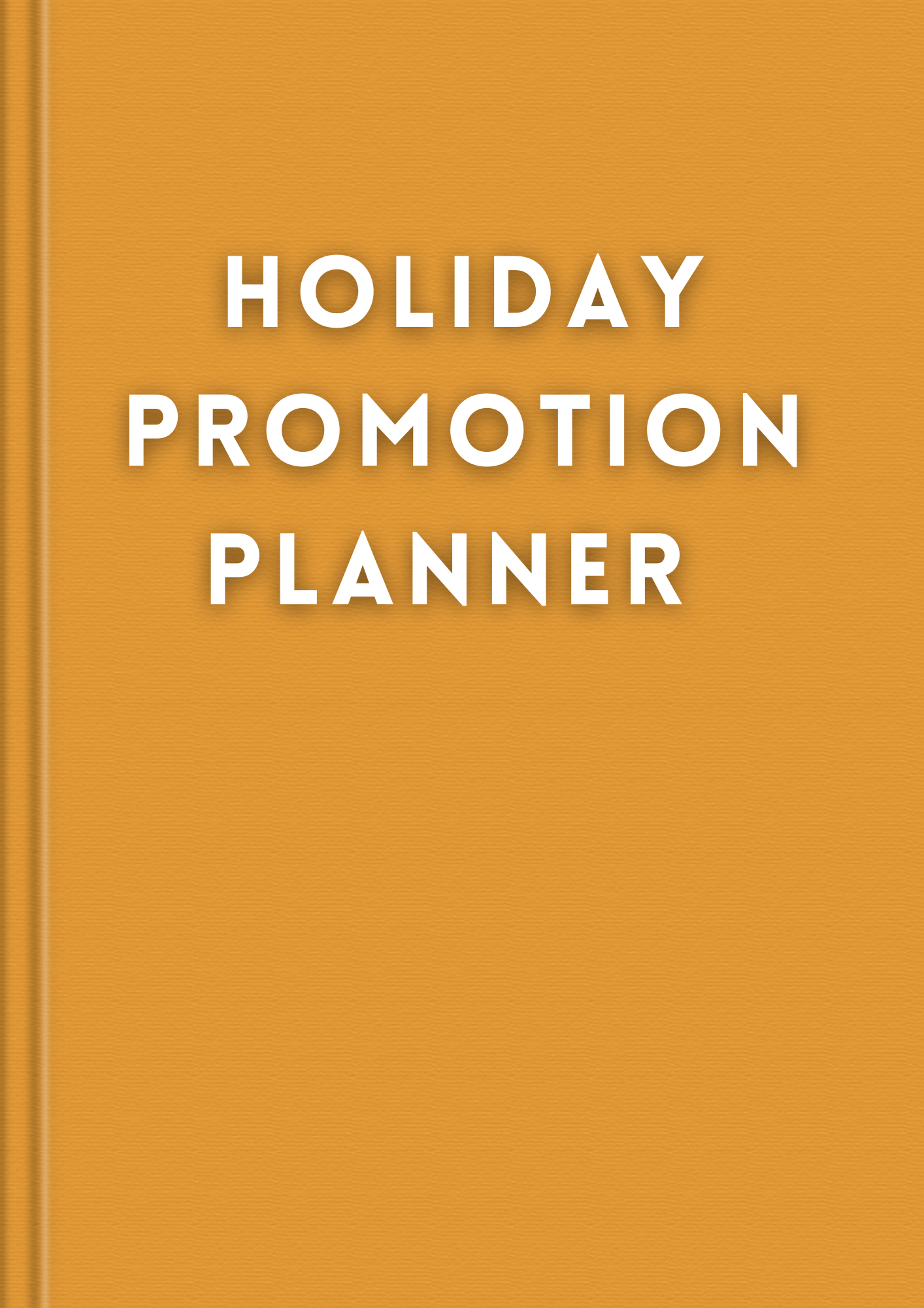 Holiday Promotion Planner